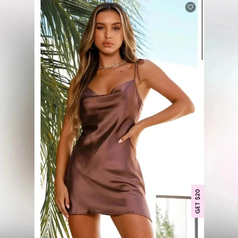 WHITE FOX MINI DRESS